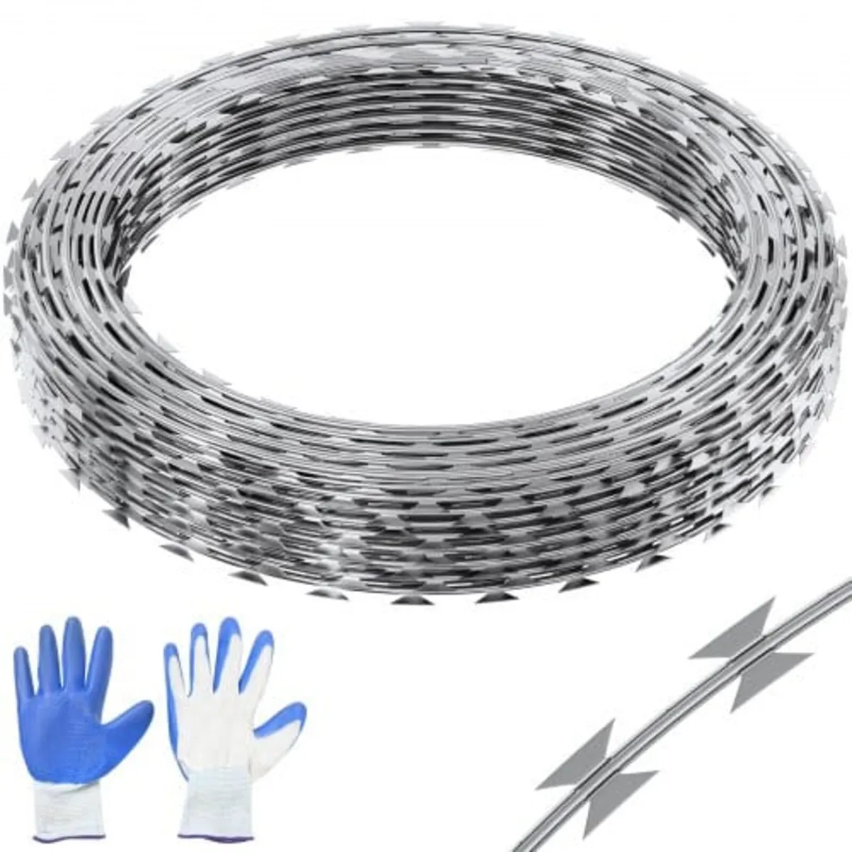 Razor Wires, 75 m Razor Barbed Wire, 5 Rolls Razor - Image 1