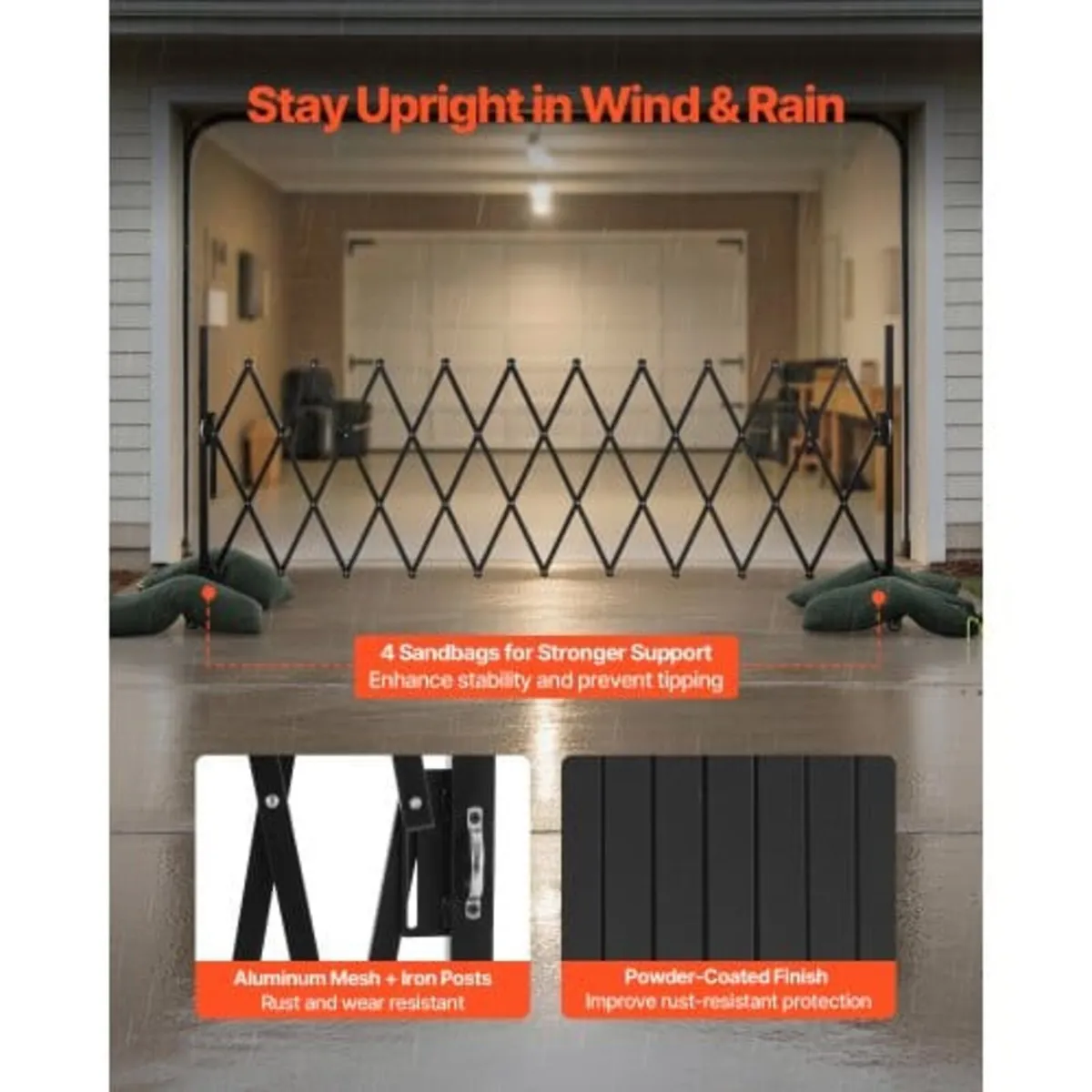 Expandable Barricade, 3.37m Expandable Safety Barr - Image 2