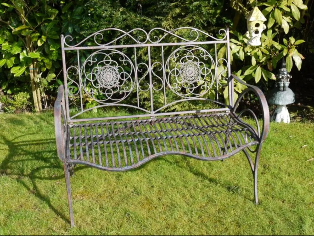 Bench 4 – Ornate – D3743 - Image 2