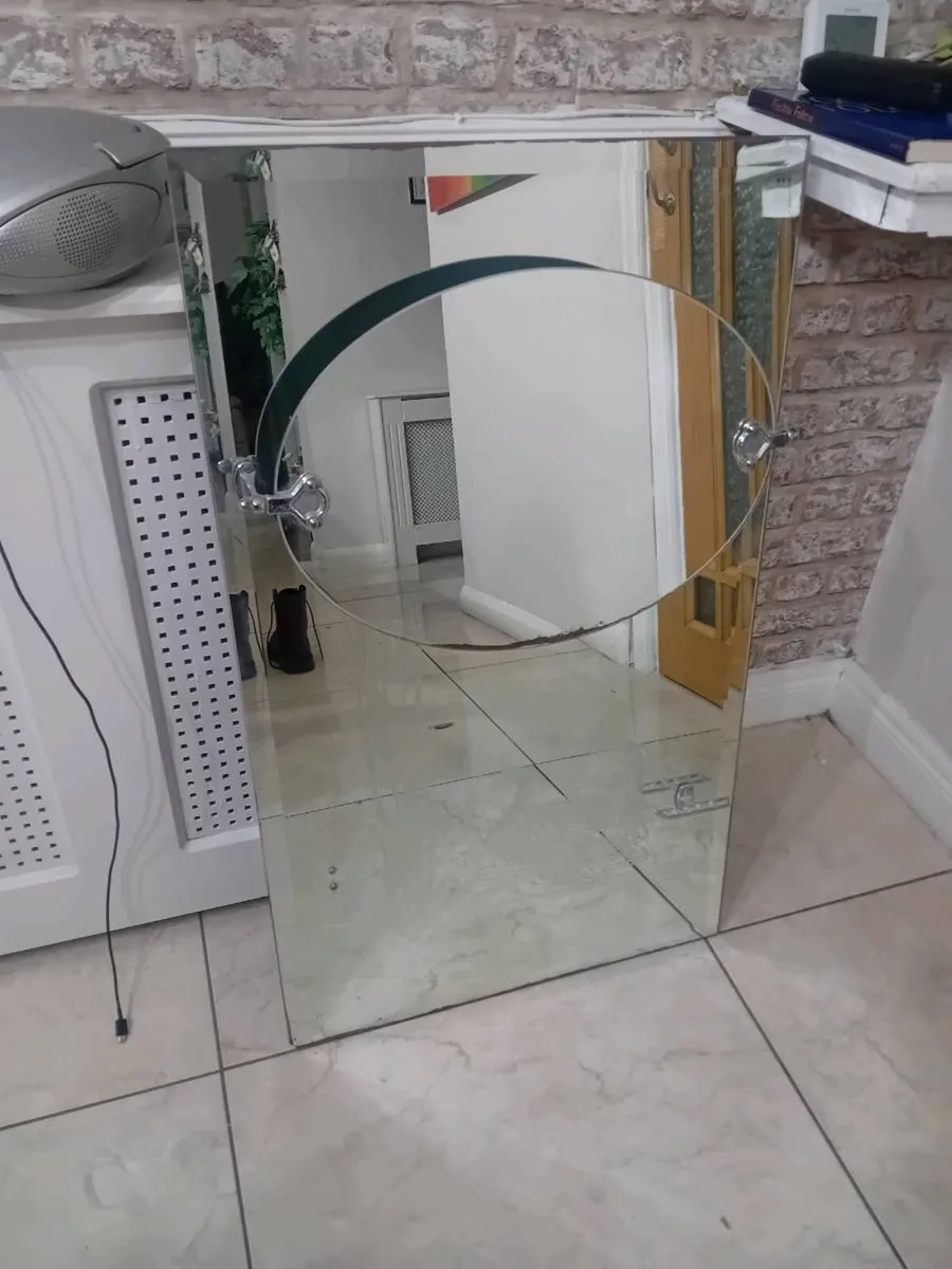 Bathroom vanity mirror