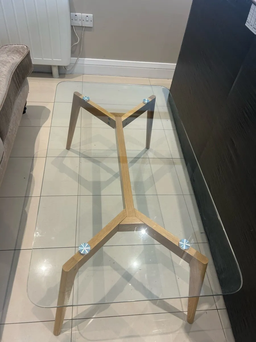 Glass coffe table - Image 2