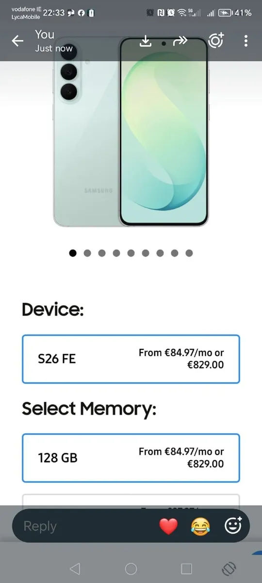 Samsung S26 FE - Image 1