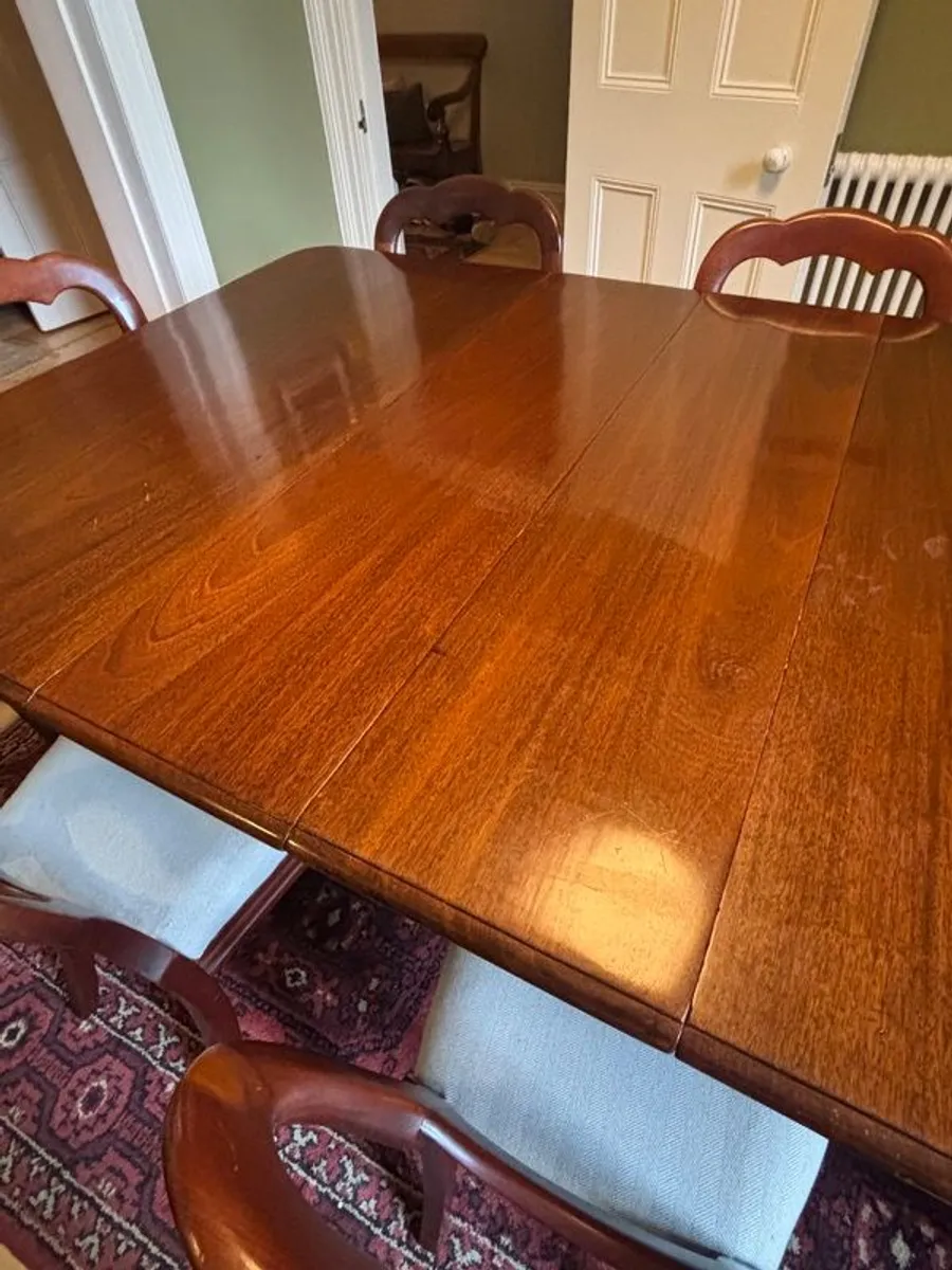 Mahogany Dining Table - Image 4