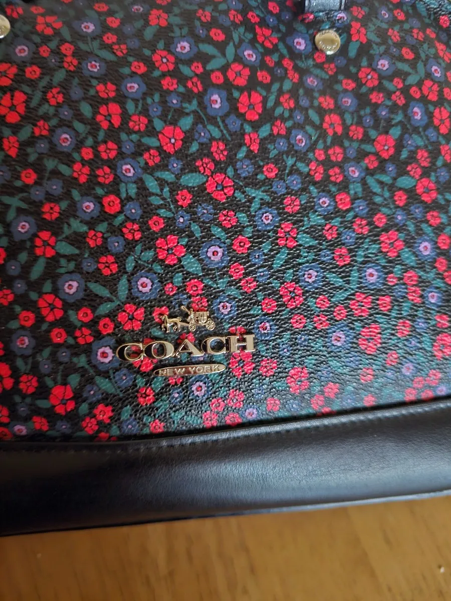 Coach "Sierra" Leather Small /Mini Hand Bag - Image 2