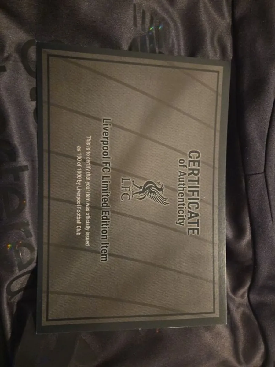 Limeted Edition Champions Blackout 19/20 Champions Jersey - Image 4