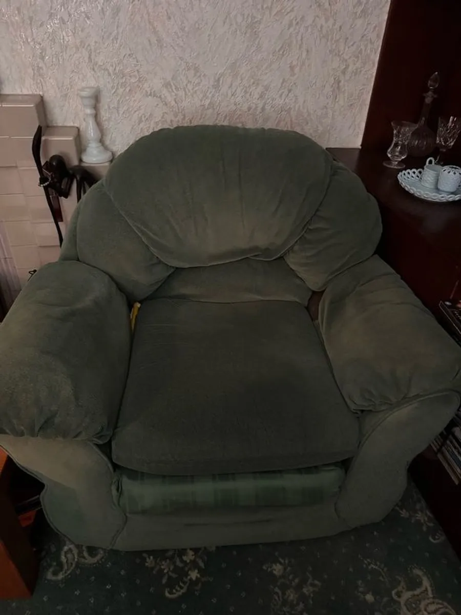 3 seater Sofa and 1 chair - Image 2