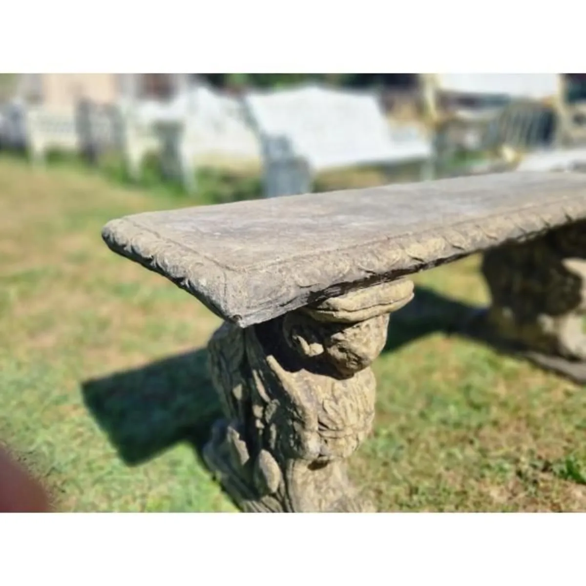 Rams Head Bench EG048 - Image 3