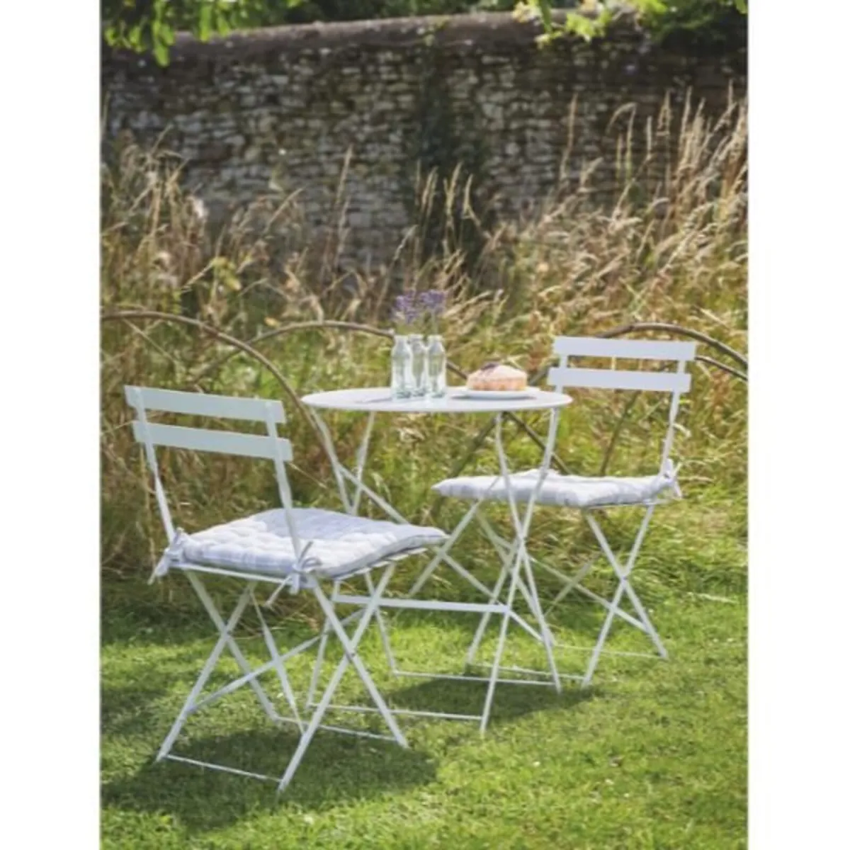 Rive Droite Bistro set small white chalk – GT36 - Image 1
