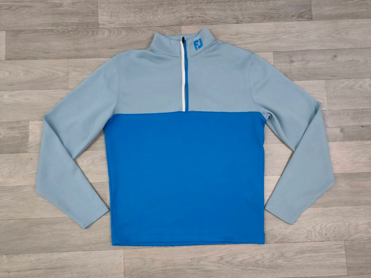 FootJoy FJ Half Zip Golf Jumper Mens Small - Image 1