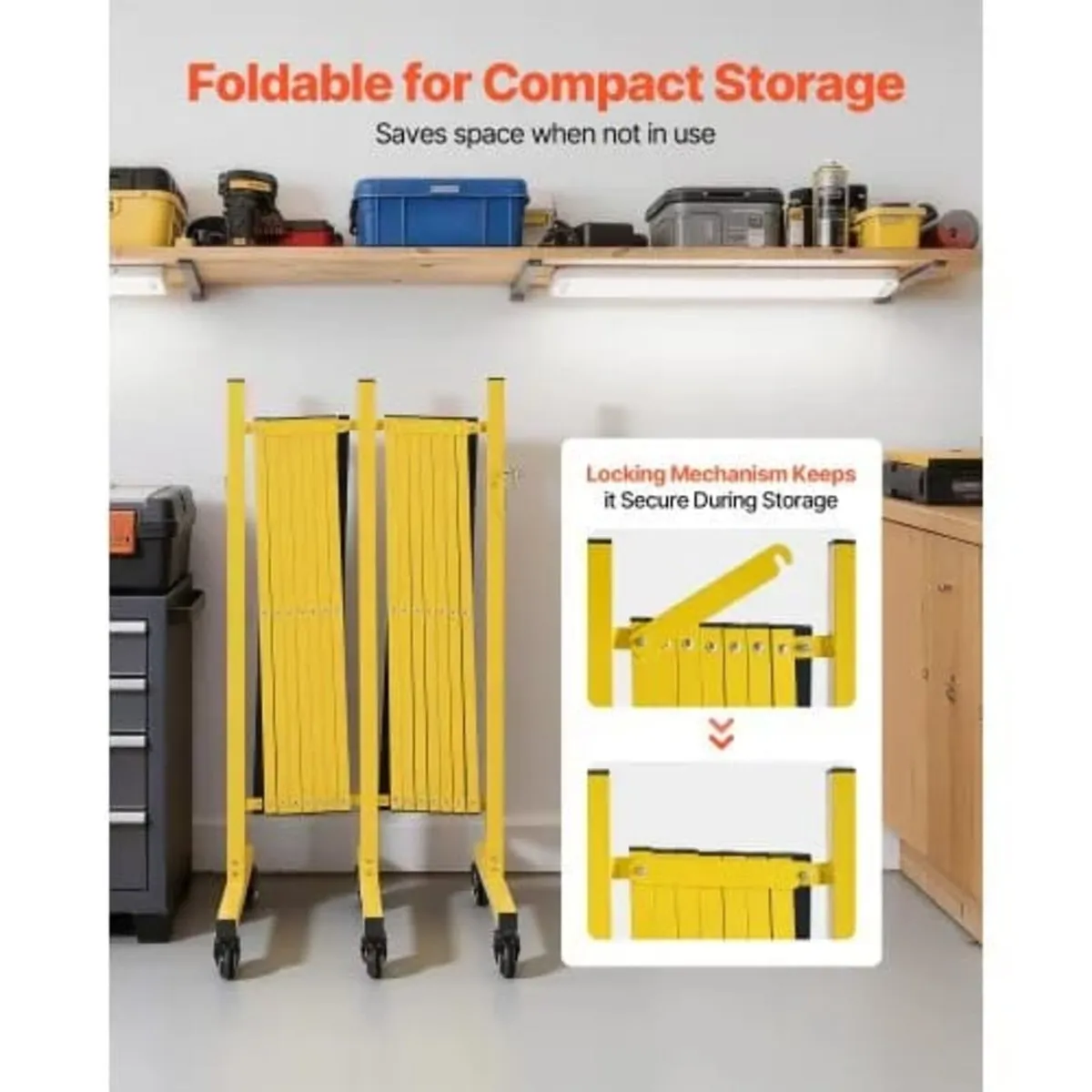 Double Expandable Barricades, 7.66m Industrial Saf - Image 4