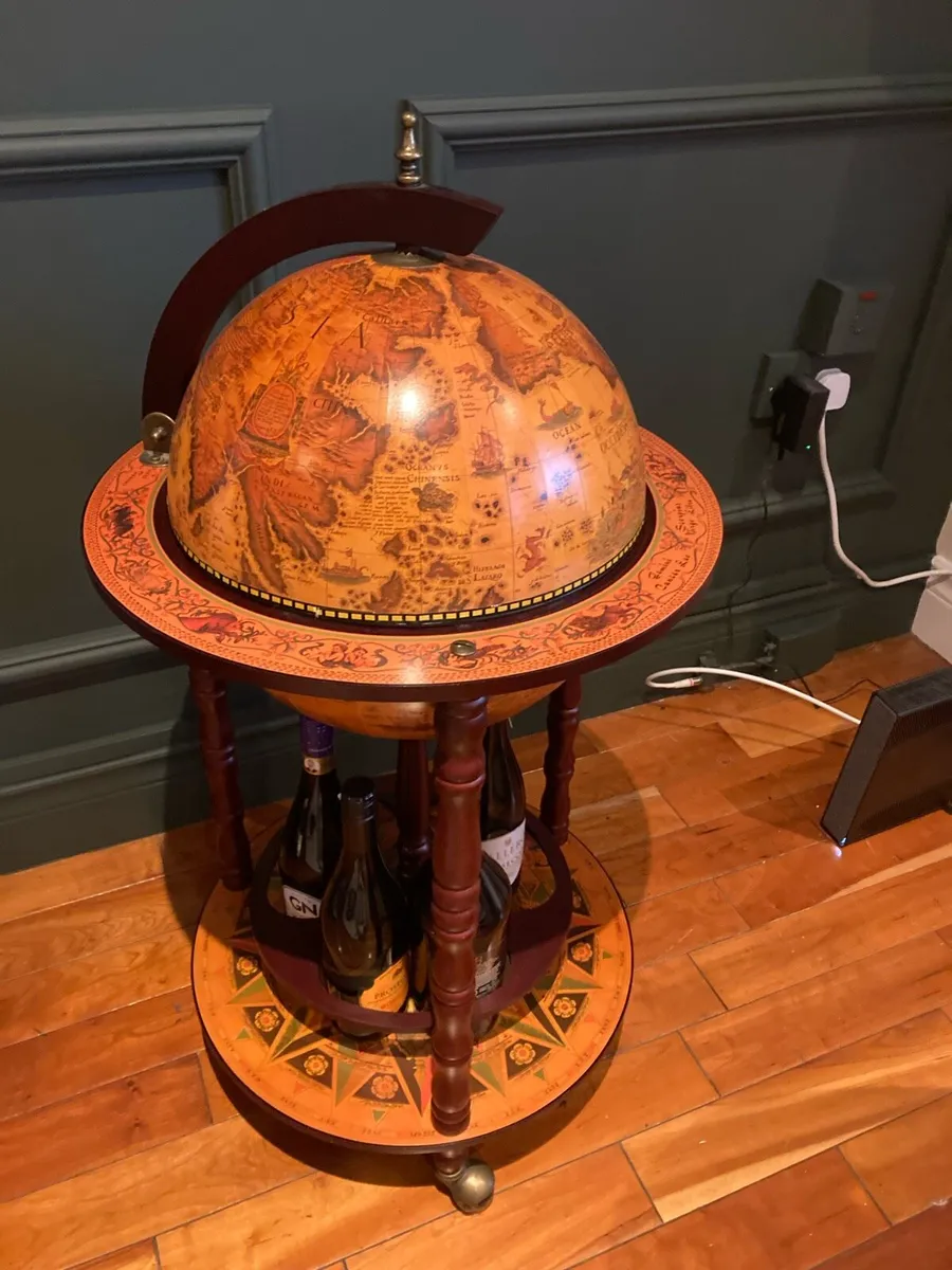 Antique Globe Bar - Image 1