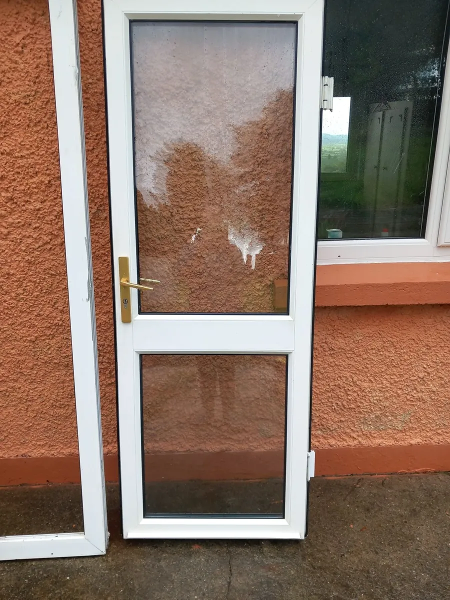Alluminium door and frame - Image 1