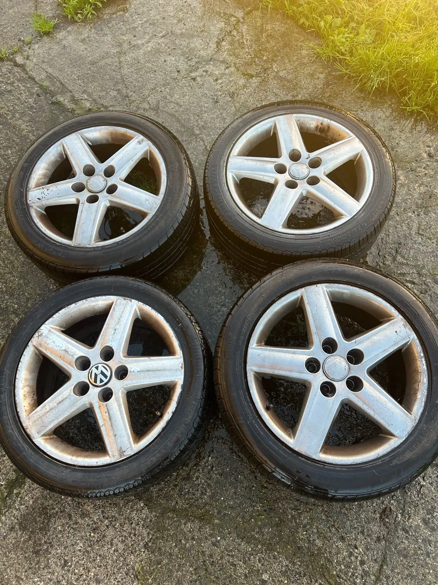 17” VW alloy wheels - Image 3