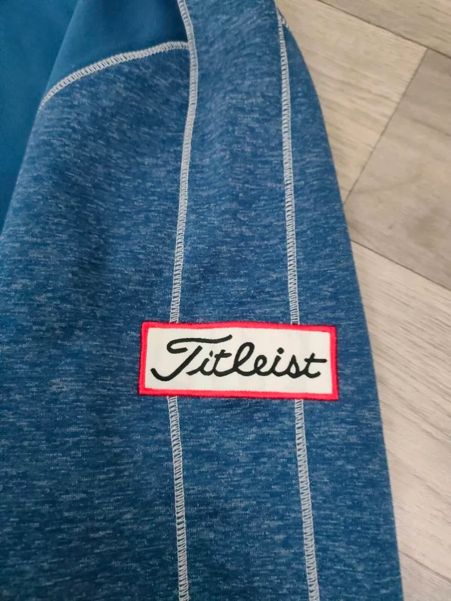 FootJoy FJ Titleist Half Zip Golf Jumper Mens M - Image 3