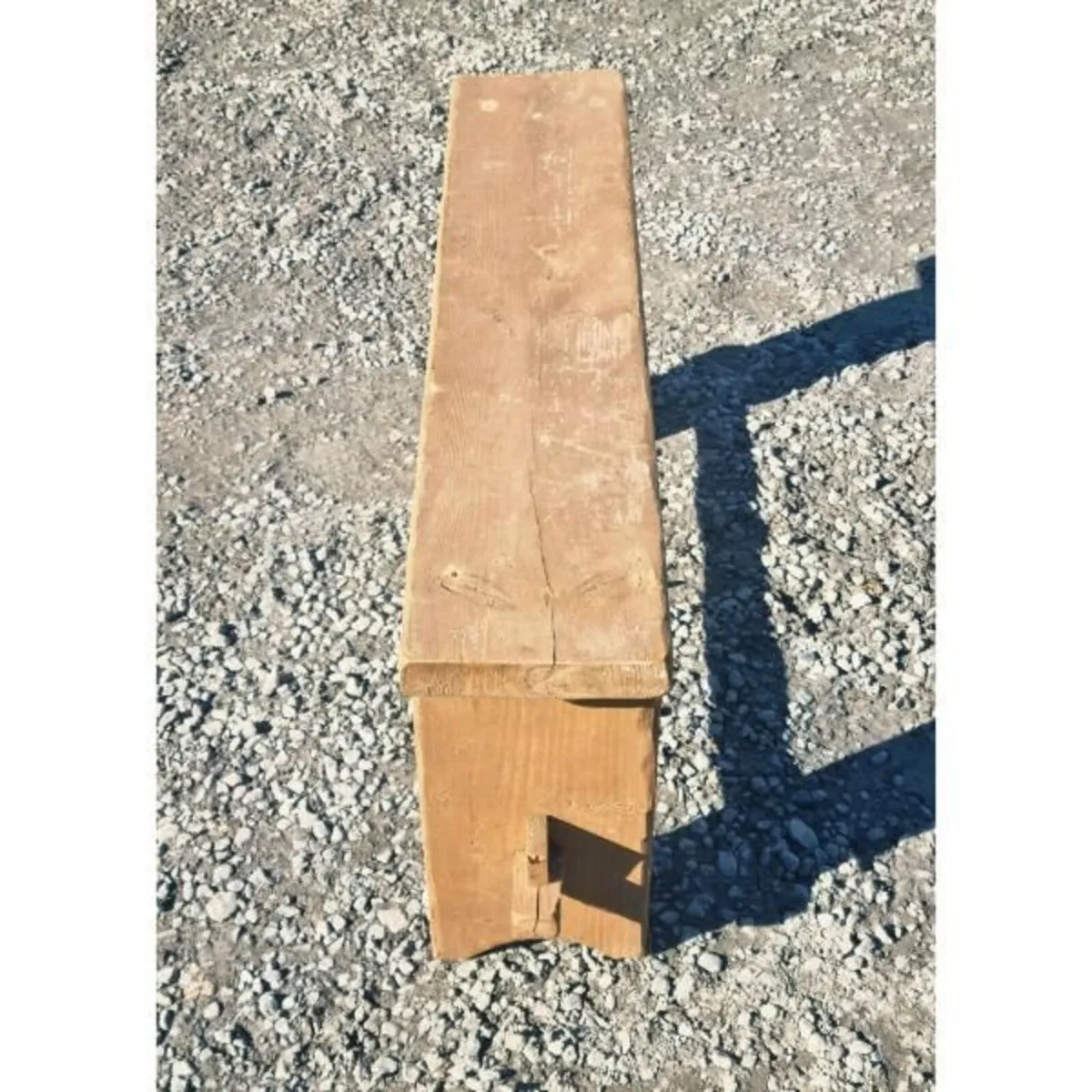 Rustic Wooden Bench Small KAS1389 - Image 2