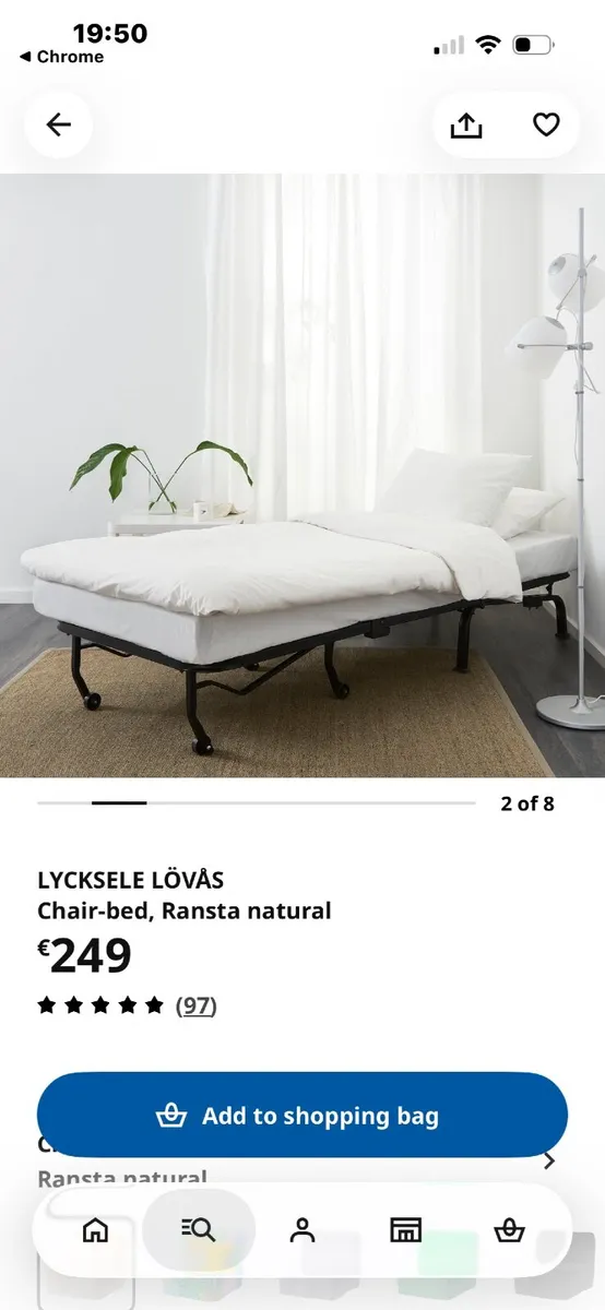 Chair bed - Image 4