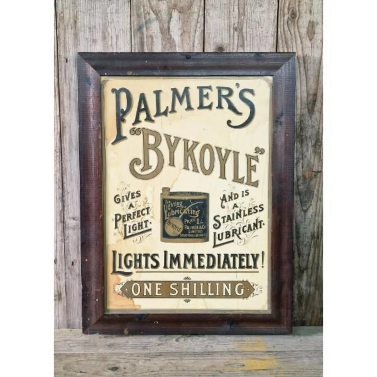 Palmer’s “Bykoyle” Advertising Poster KAS1383 - Image 1