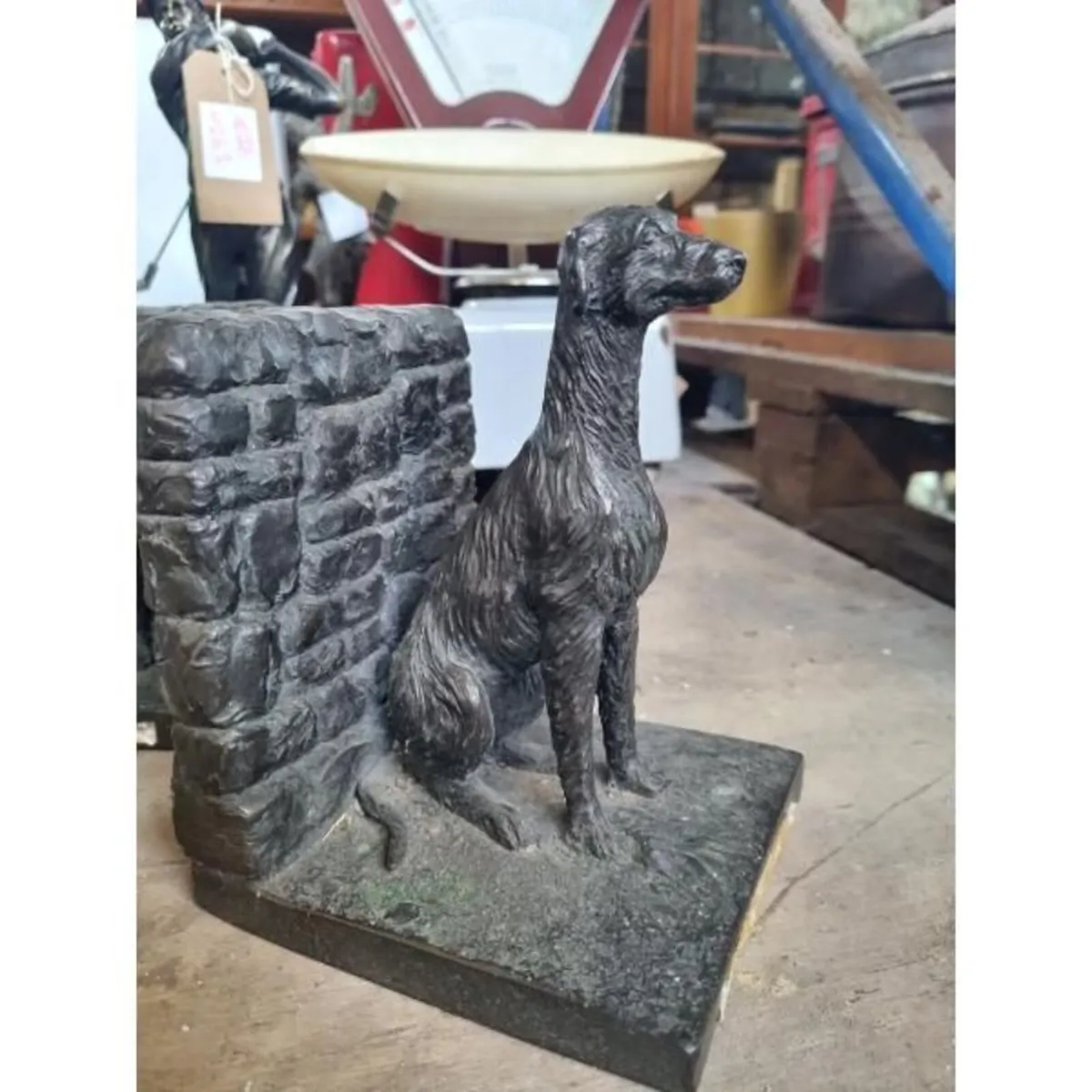 Irish Wolfhound Bookends Pair KAS1382 - Image 4
