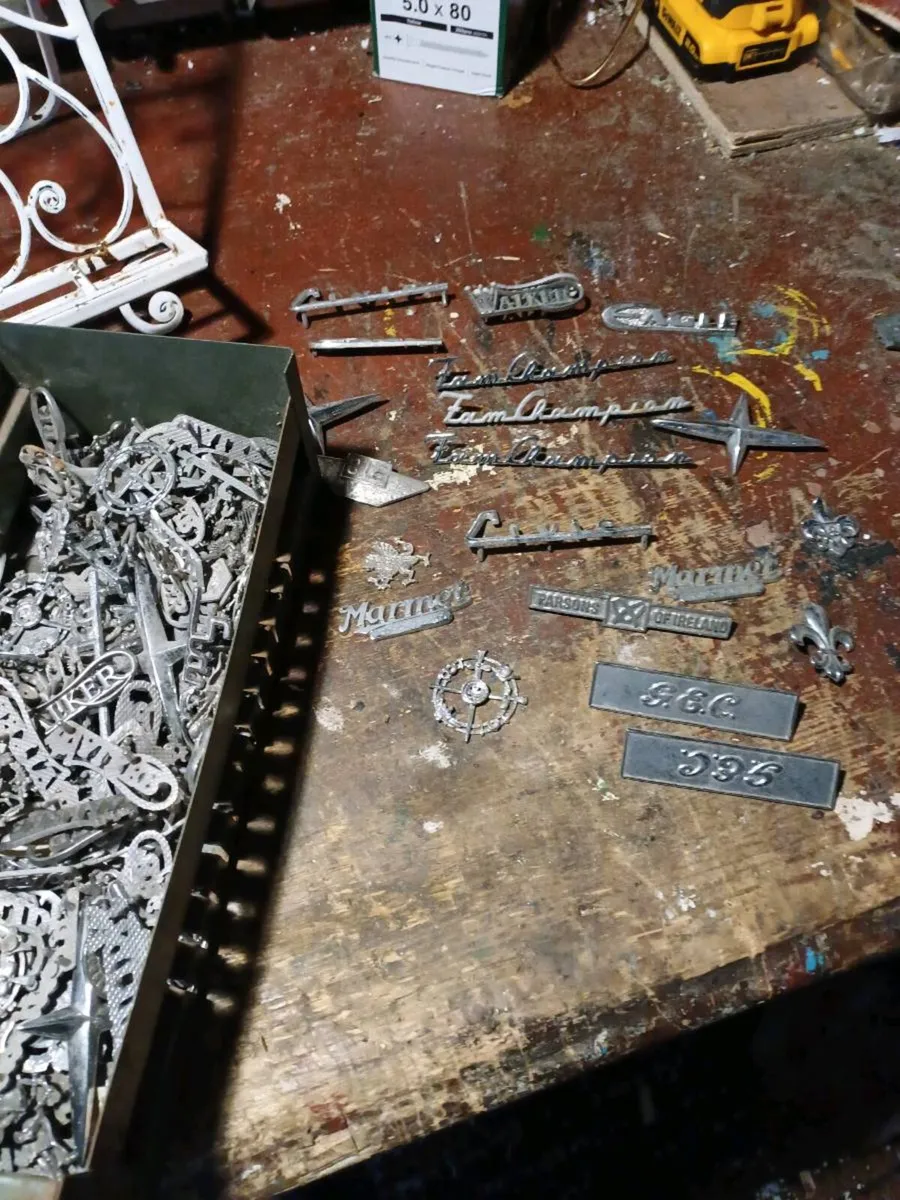 Collection of Vintage Badges & Name Plates - Image 2