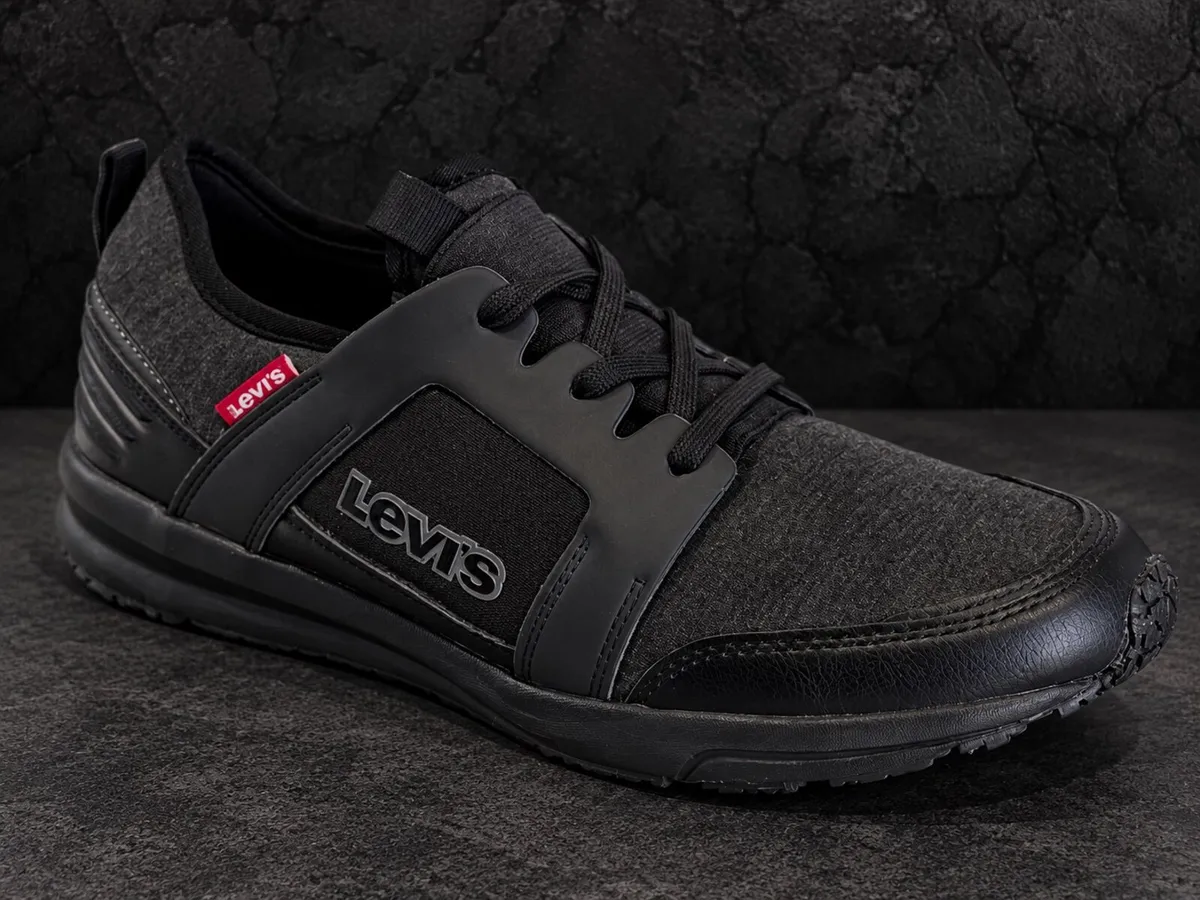 Levi’s Black Trainers - Image 1