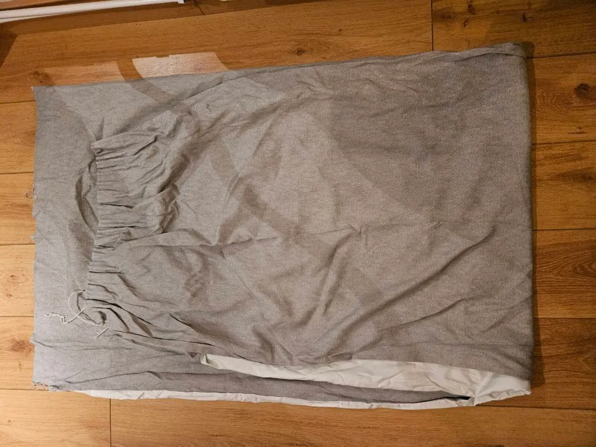 Grey blackout curtains - Image 2