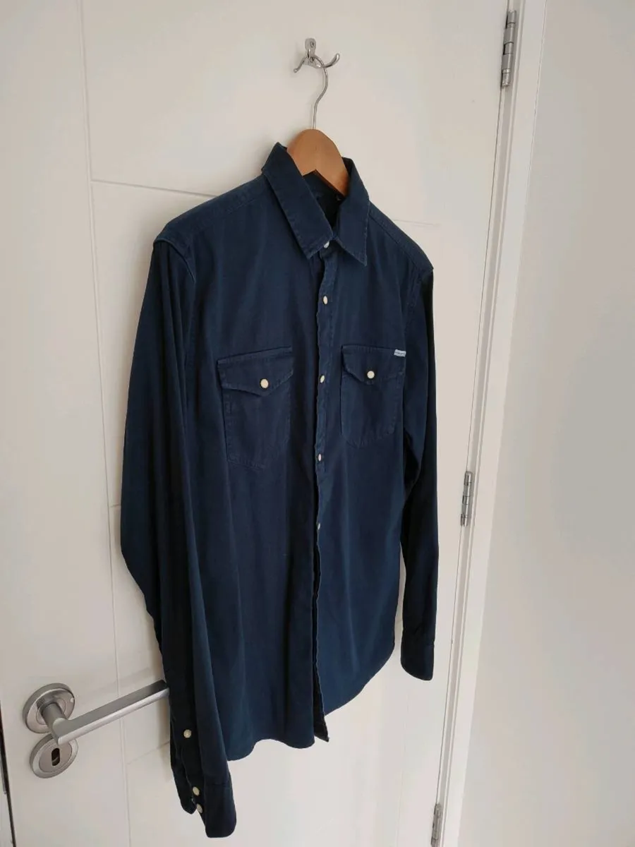 Jack and Jones Long Sleeve Denim Shirt size Medium - Image 3