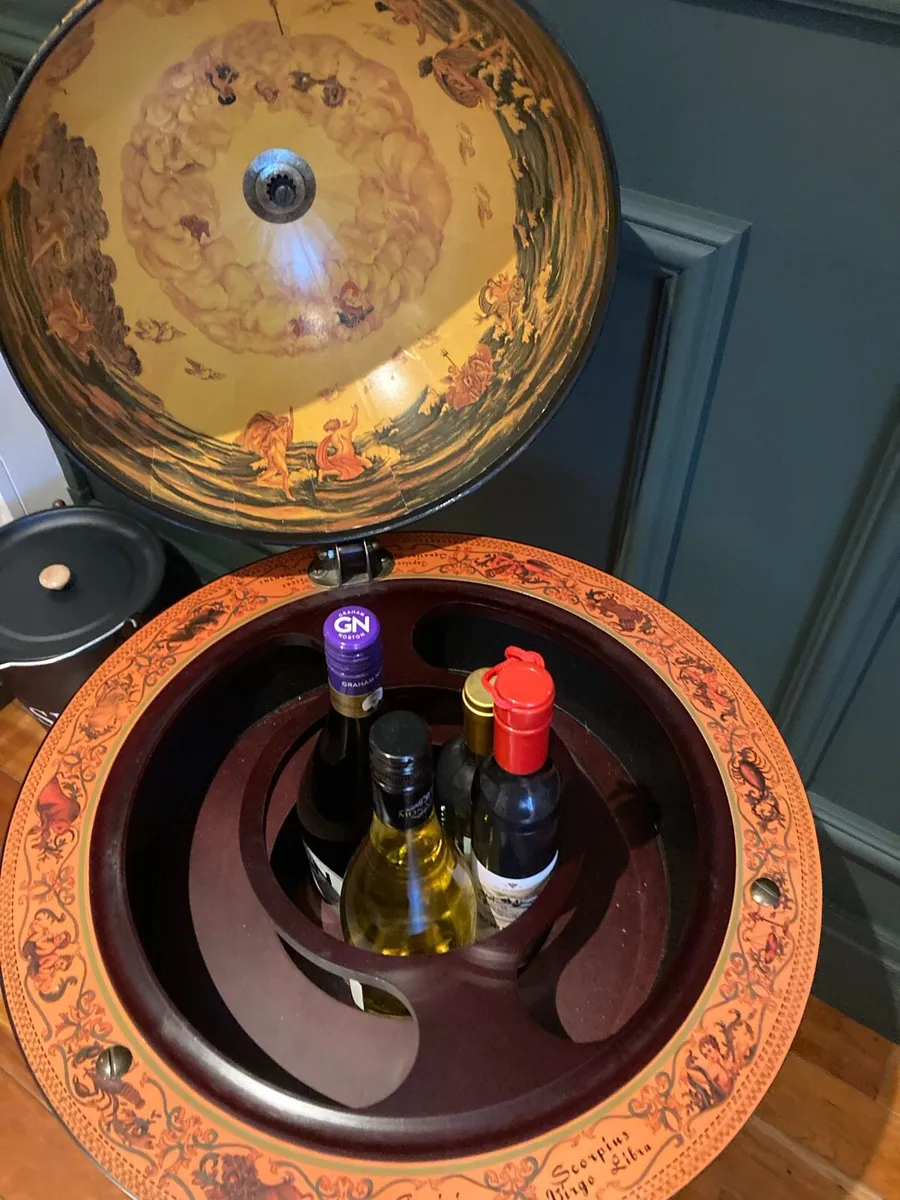 Antique Globe Bar - Image 4