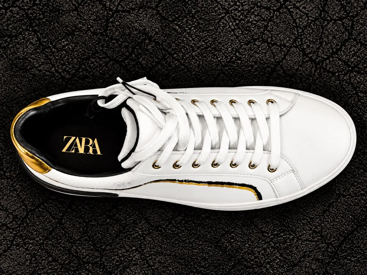 New ZARA White Trainers - Image 4
