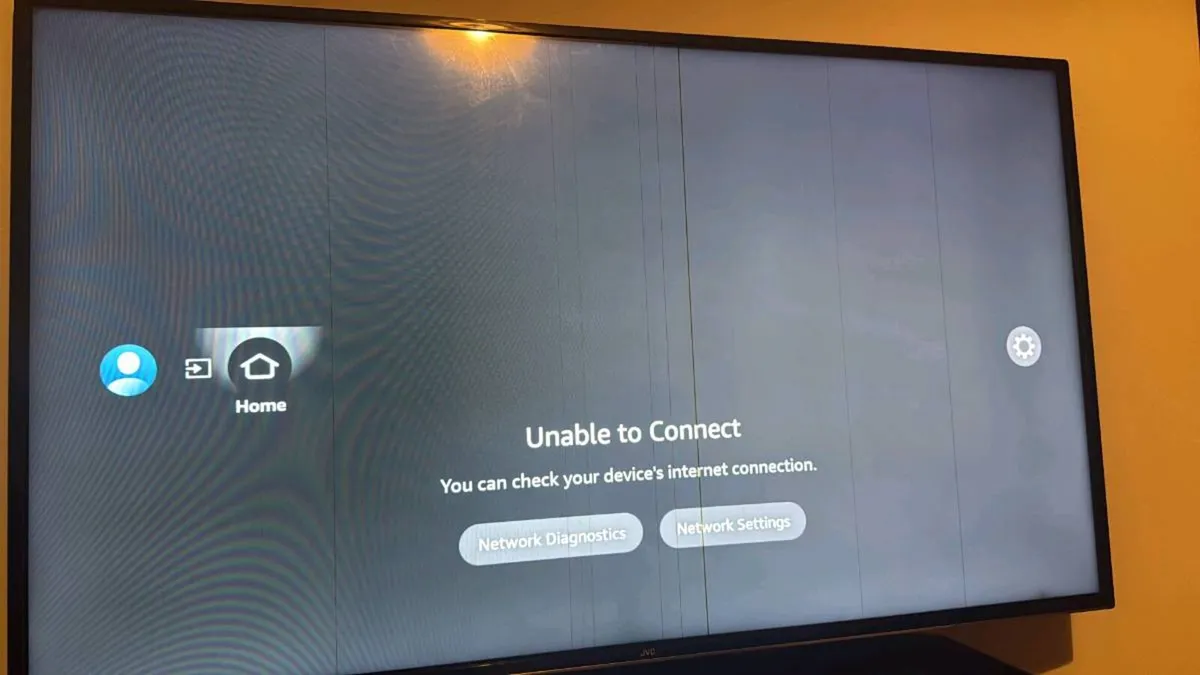 55 inch TV and table - Image 2