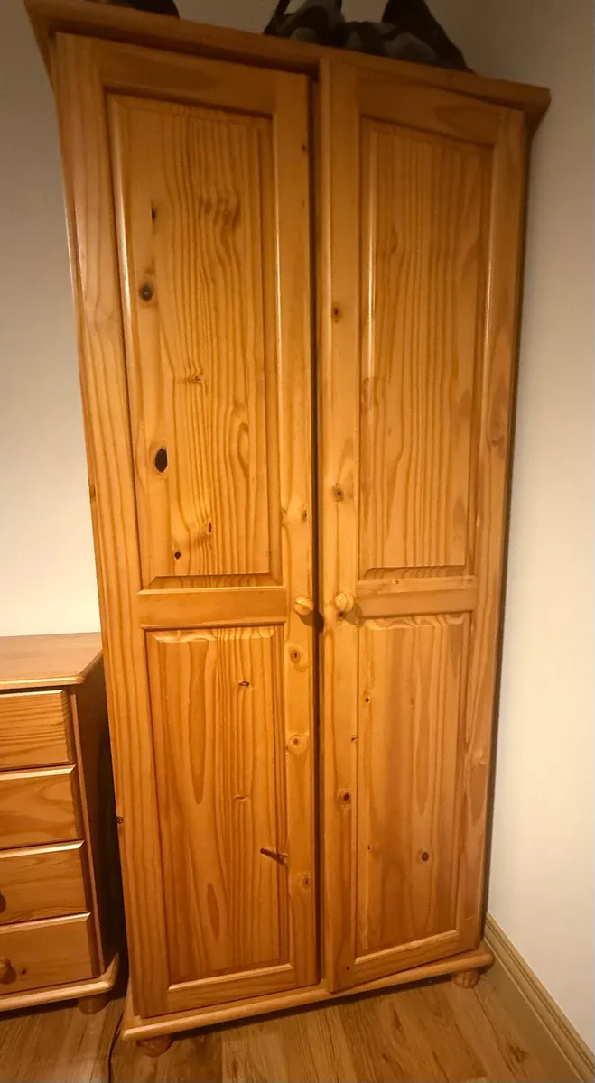 Wooden Wardrobe - Image 1
