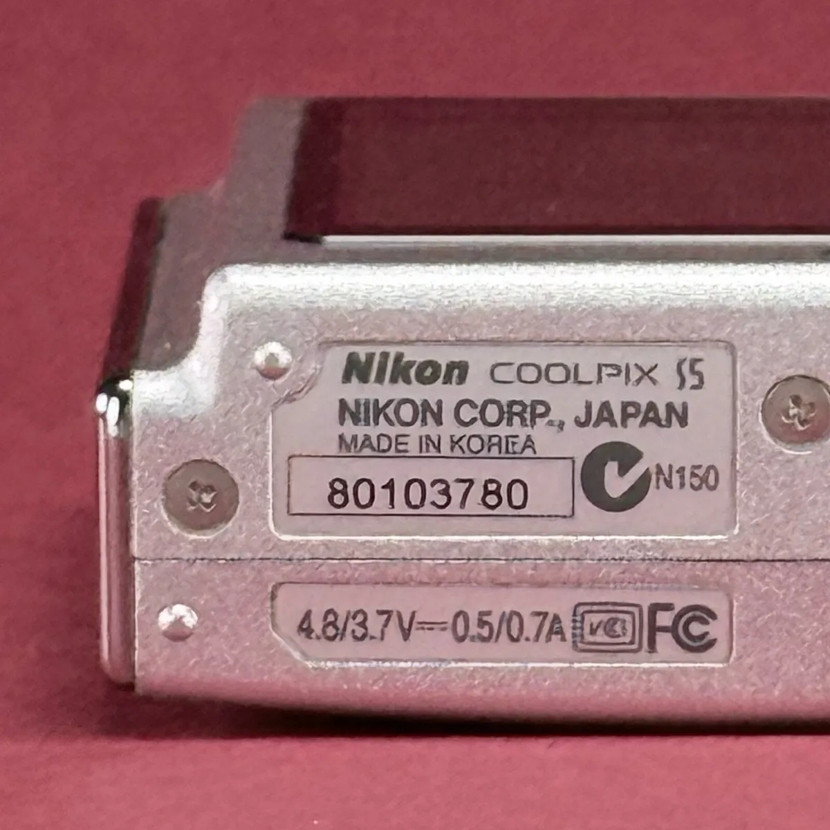 Nikon Coolpix S5 Digital Camera CCD sensor - Image 4