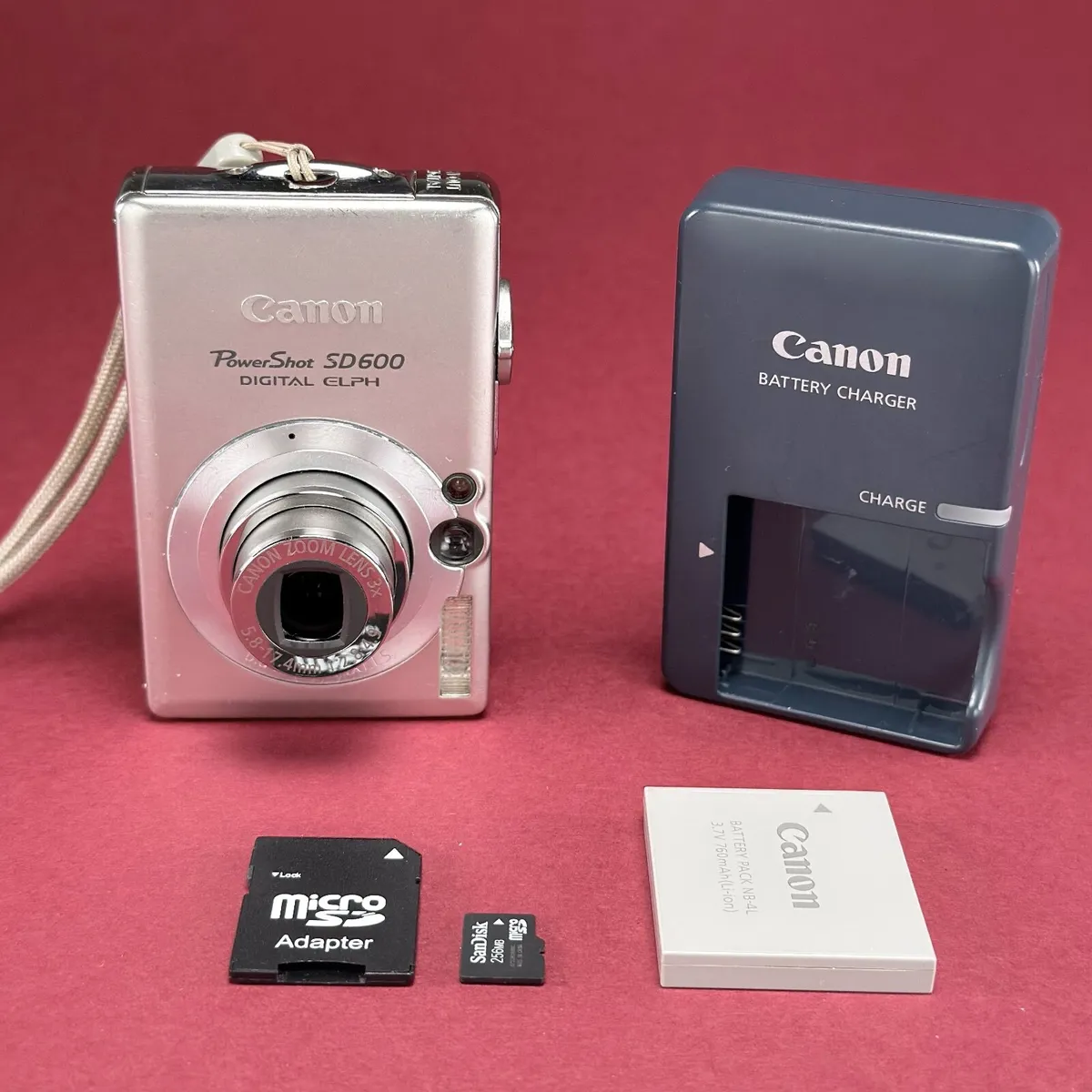Canon PowerShot SD600 Digital ELPH CCD - Image 1
