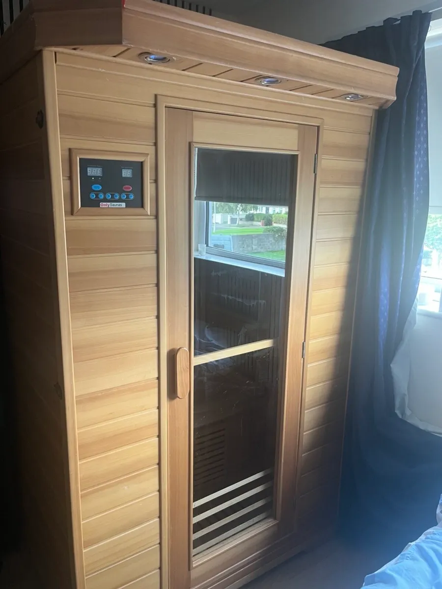 2-Person Infrared Sauna - Excellent Condition - Image 1