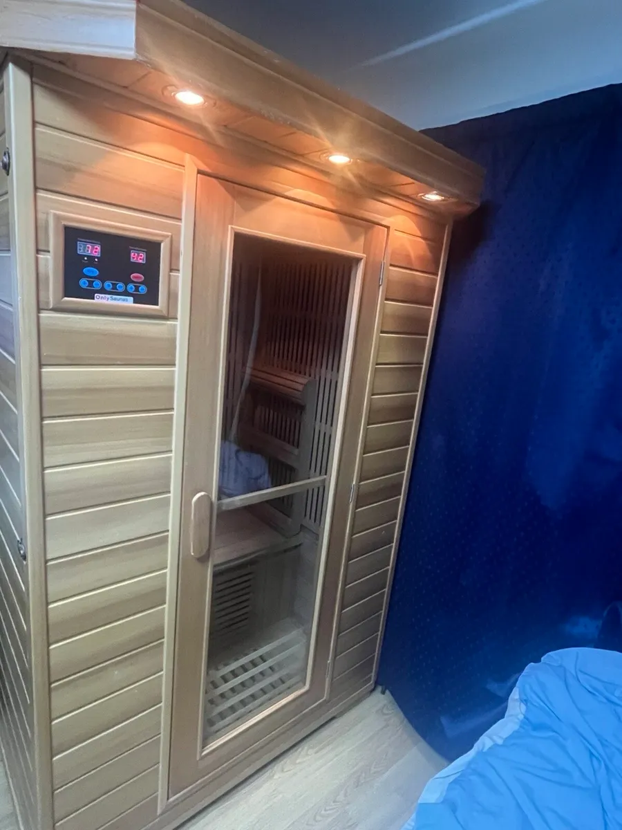 2-Person Infrared Sauna - Excellent Condition - Image 2