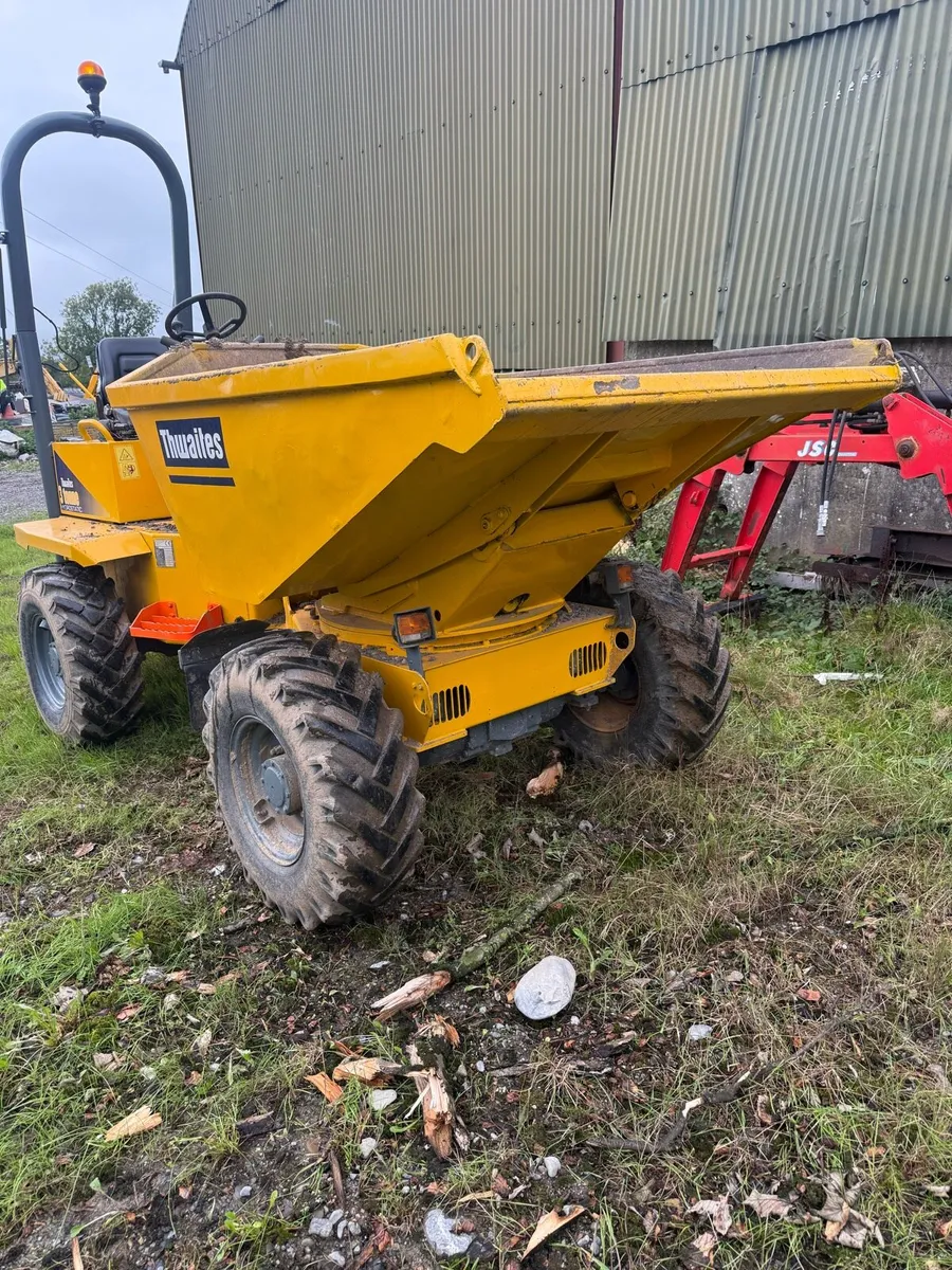 Thwaites 3 tonne hydrostatic dumper - Image 2