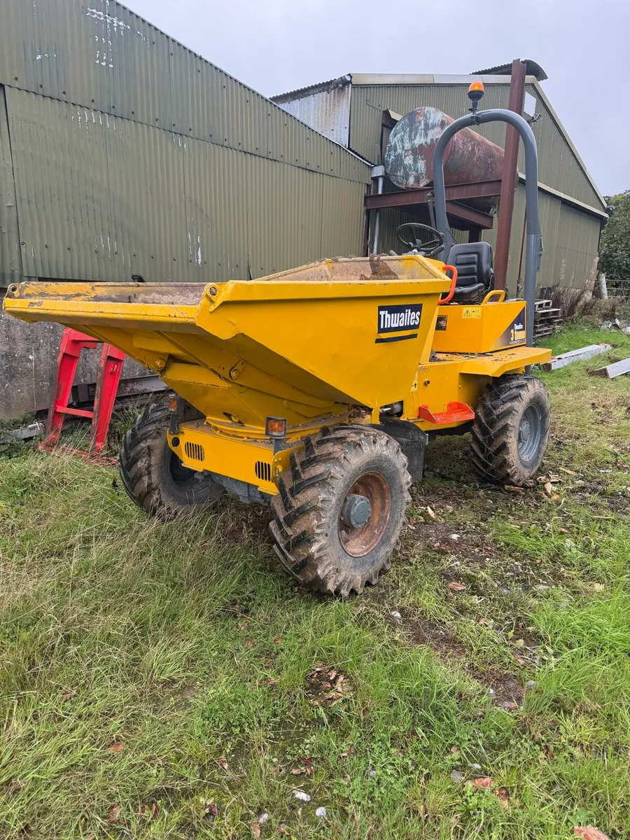 Thwaites 3 tonne hydrostatic dumper - Image 4
