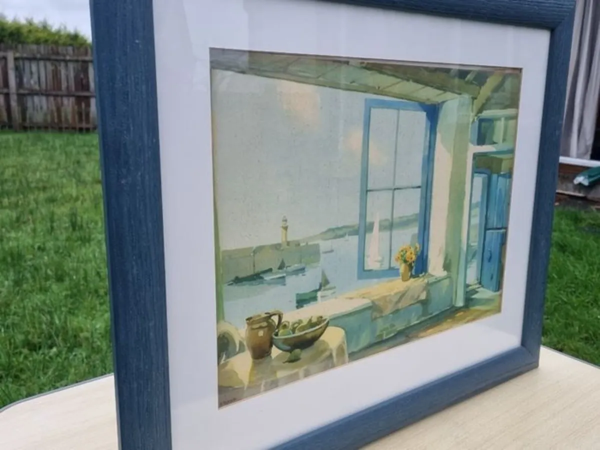 Large colorful print by Frank Sherwin - Image 2