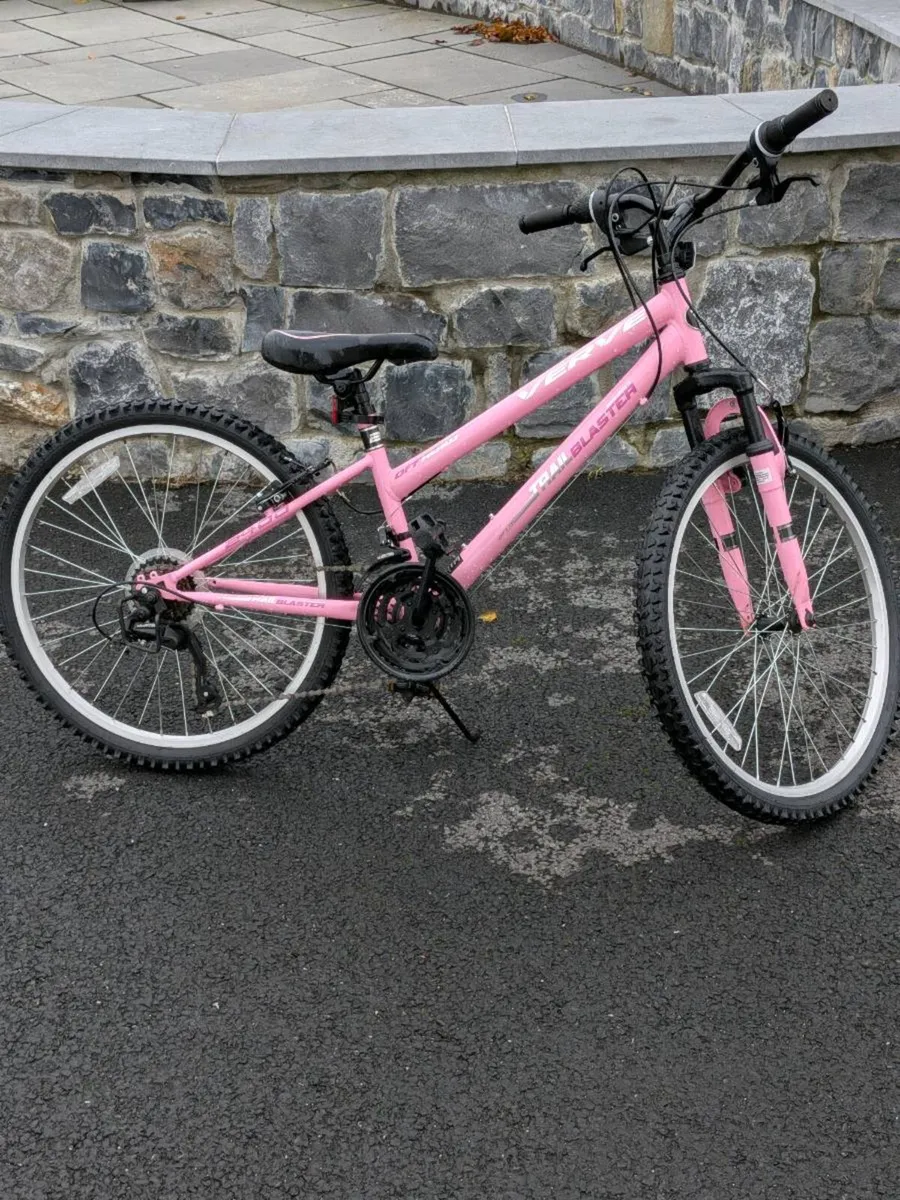 Verve Trail Blaster 24" Girls Mountain Bike - Pink - Image 1