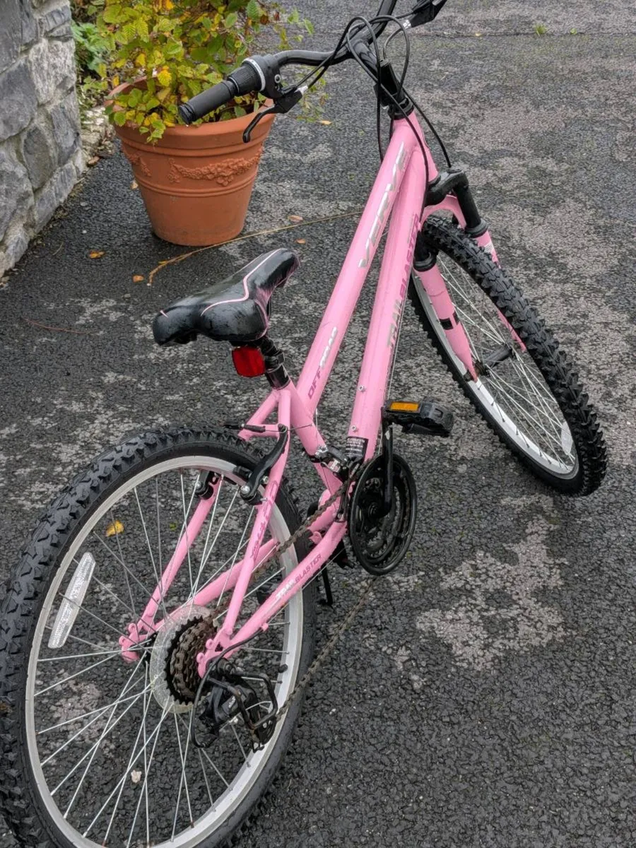 Verve Trail Blaster 24" Girls Mountain Bike - Pink - Image 4