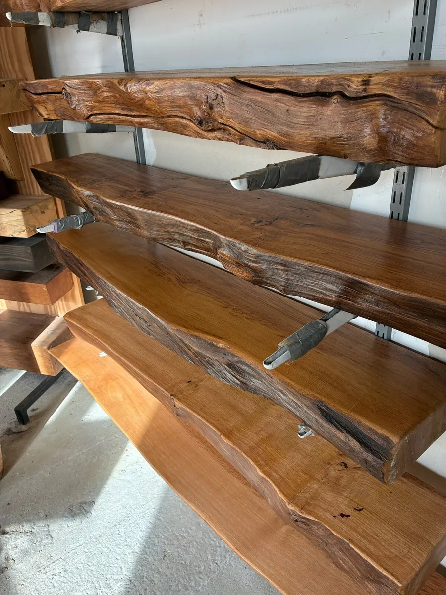 Chestnut Timber Stove Mantels - Image 1