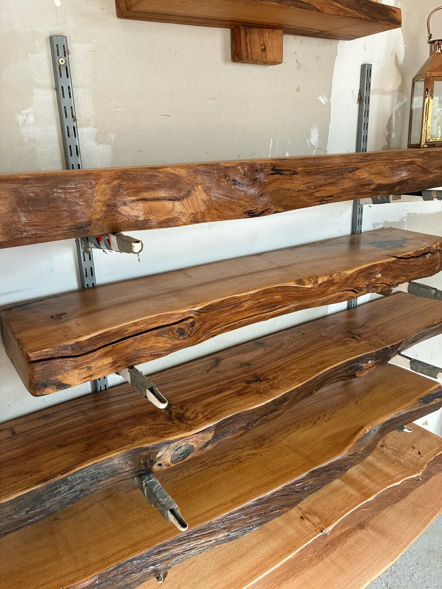 Chestnut Timber Stove Mantels - Image 3