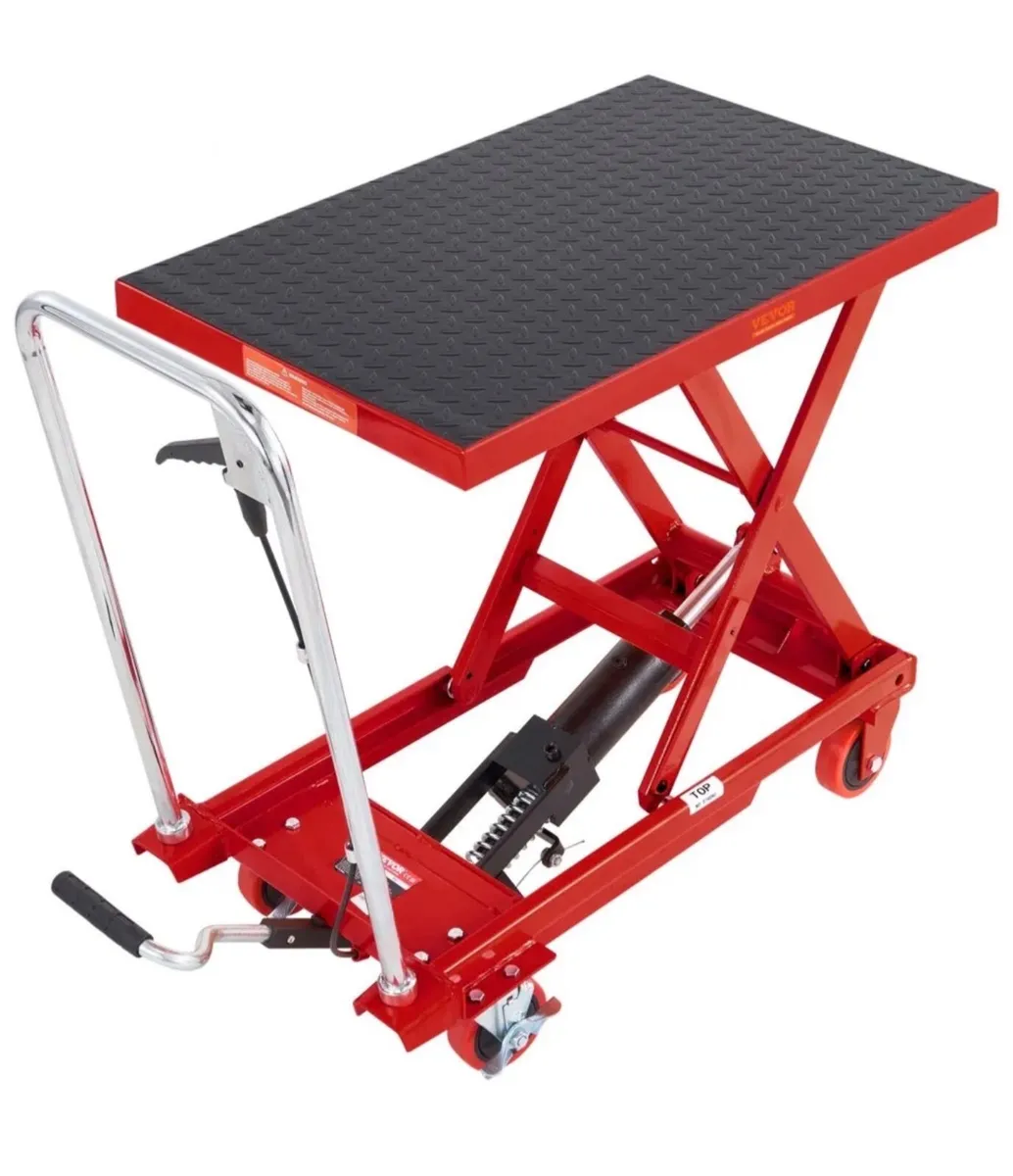 VEVOR Hydraulic Lift Table Trolley – Brand New in - Image 2