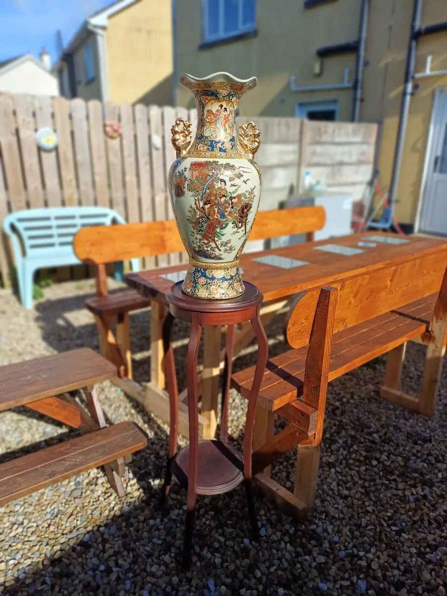 1970s Chinese Floor Vase - Image 1