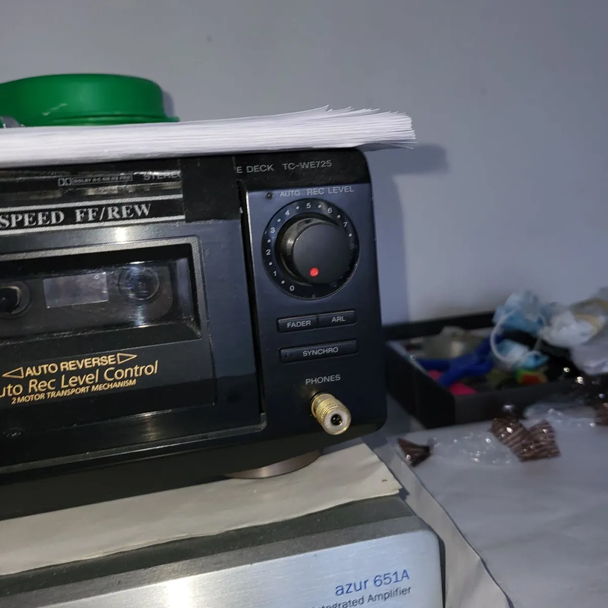 Sony Tc-We725cassette rec. 2 c c Free - Image 4