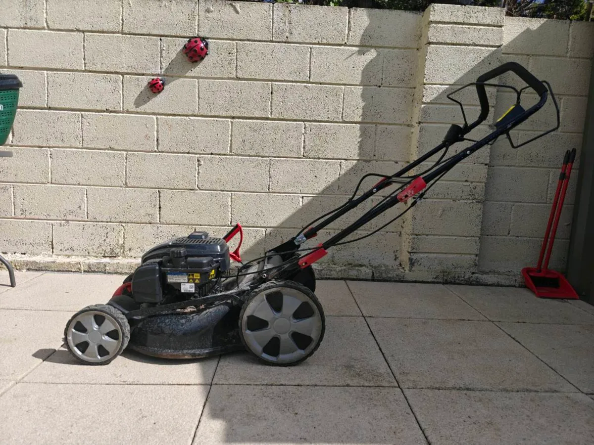 Parkside Pushbutton Start Lawnmower - Image 1