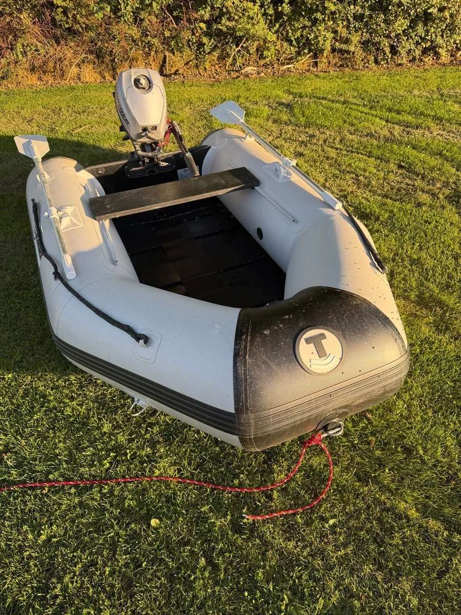 2.5m Boat tender with Mariner 3.5hp engine - Image 2