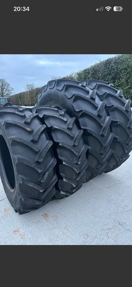 520/85/42. 420/85/30 Tyres. - Image 1