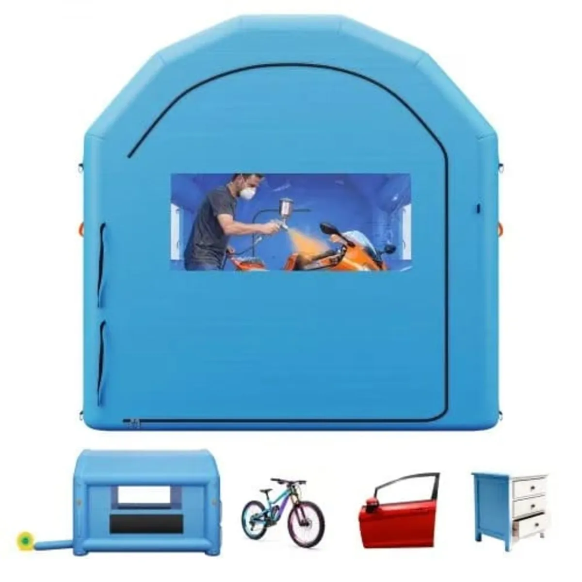 Inflatable Paint Booth, 4 x 3 x 2.75 m, Portable S - Image 1