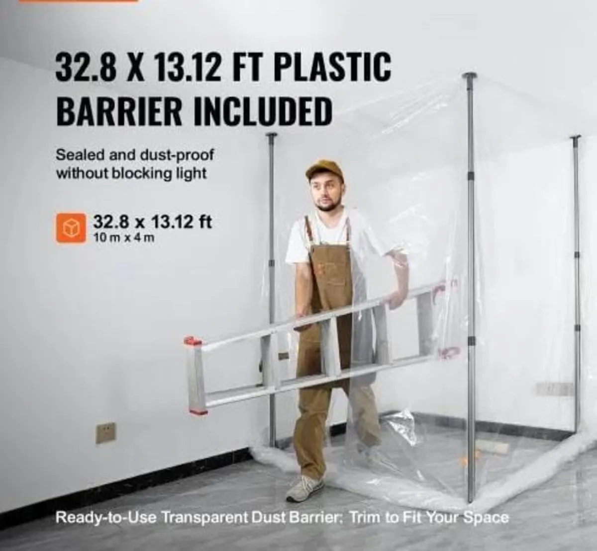 Barrier Poles, 10 Ft Poles with 4 Telescoping Pole - Image 2