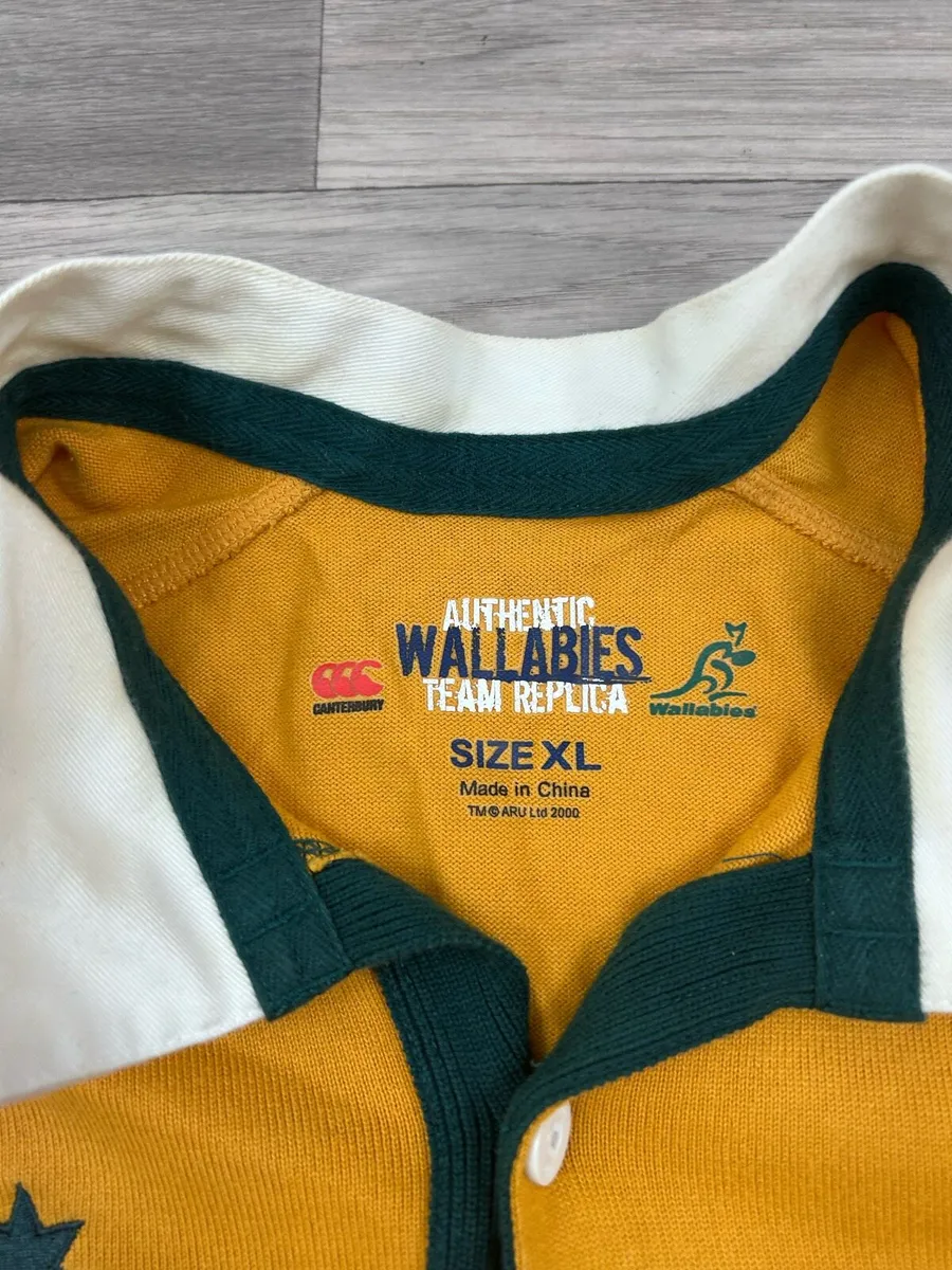 Vintage 2007 Australia Wallabies Rugby Jersey XL - Image 4